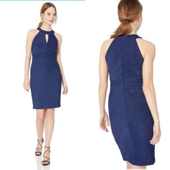 New Eliza J Women's Halter Neck Sheath Dress - Picture 3 of 3